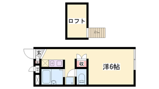 魚住駅 徒歩3分 2階の物件間取画像